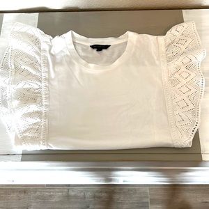 Banana Republic white blouse